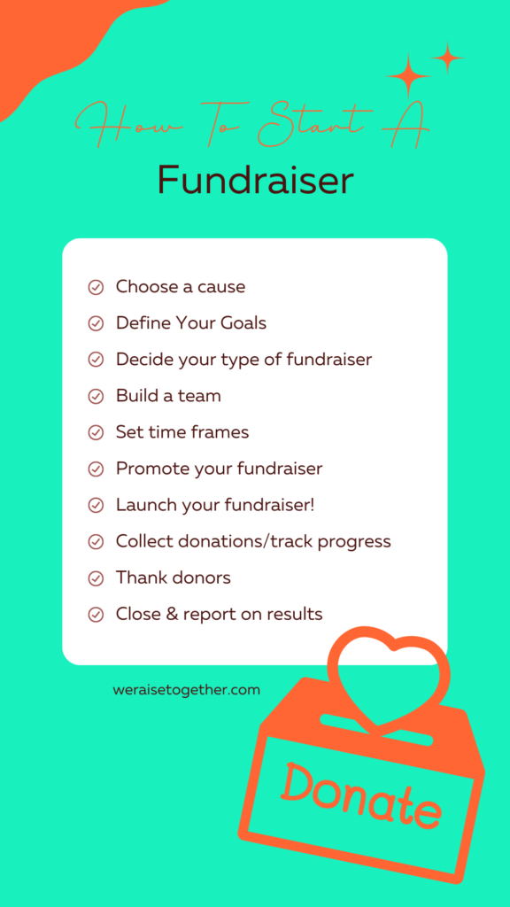 How to start fundraiser step by step