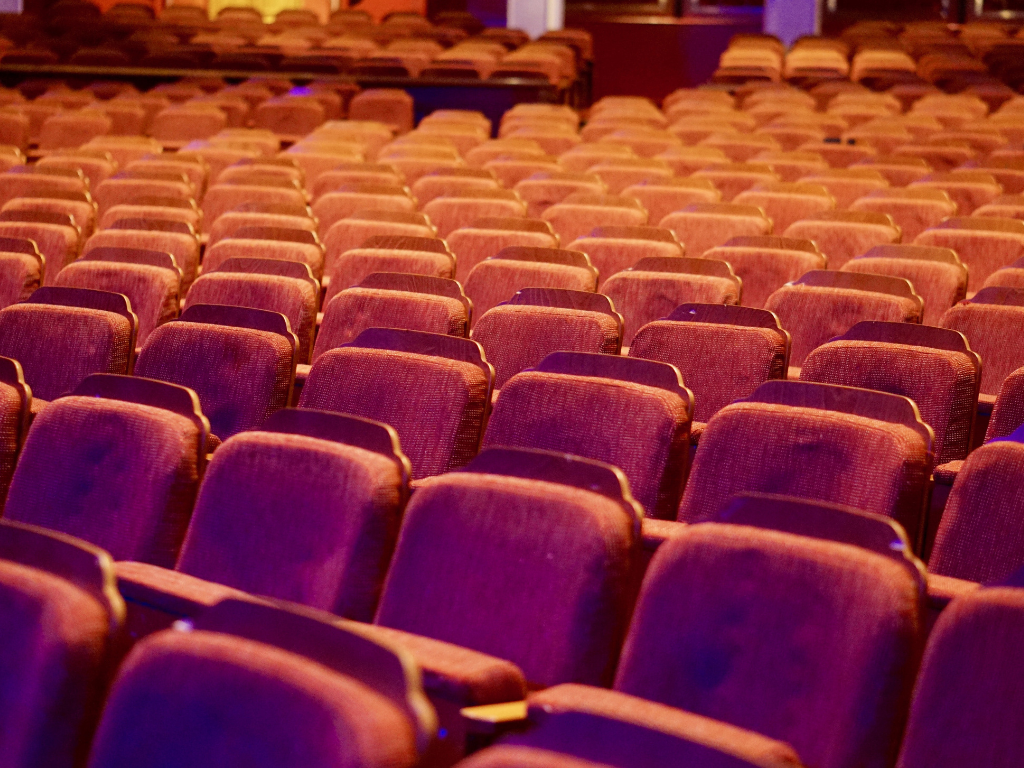auditorium for fundraiser