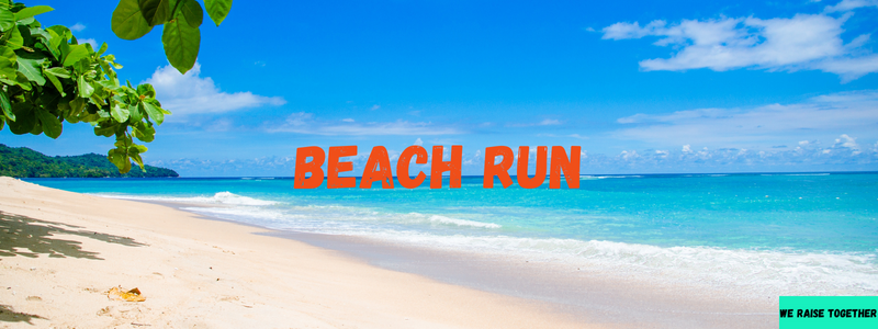 beach run