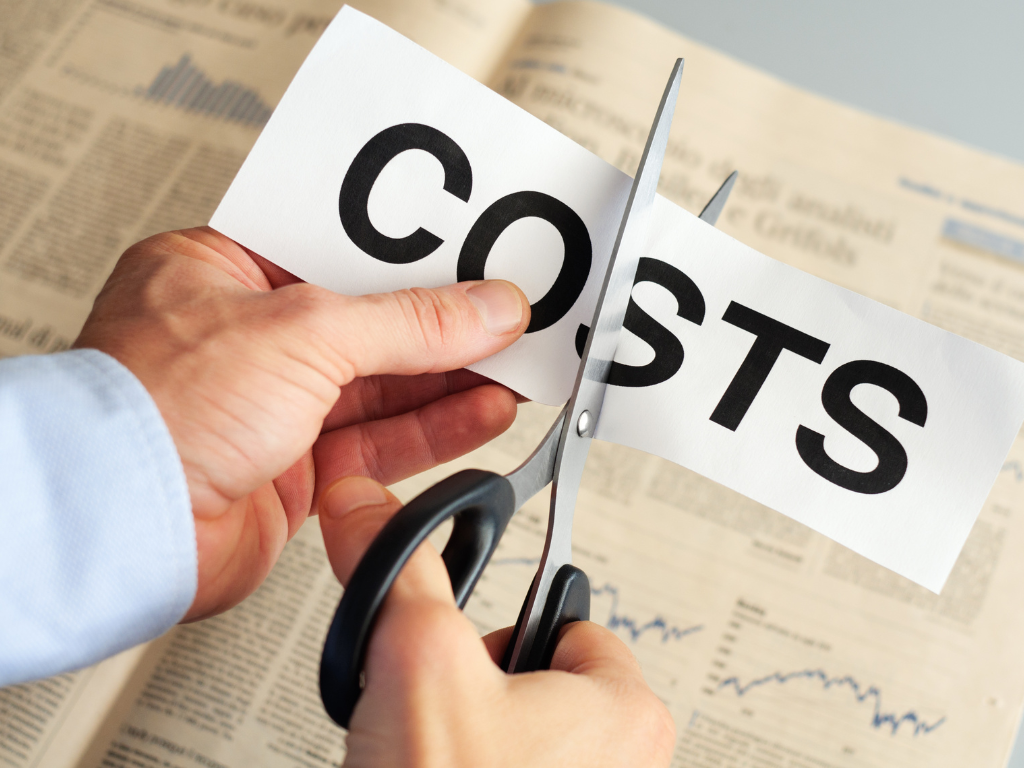 cutting costs of fundraiser