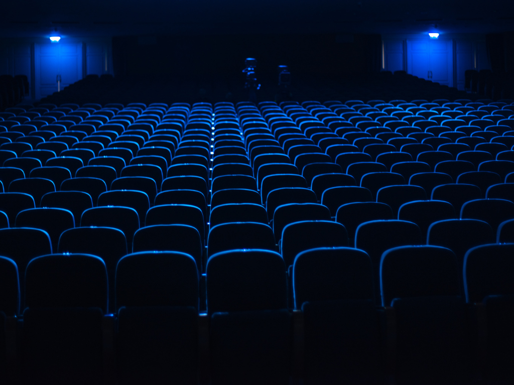 empty seats at event venue