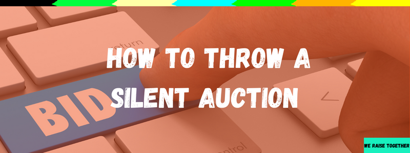how to throw a silent auction