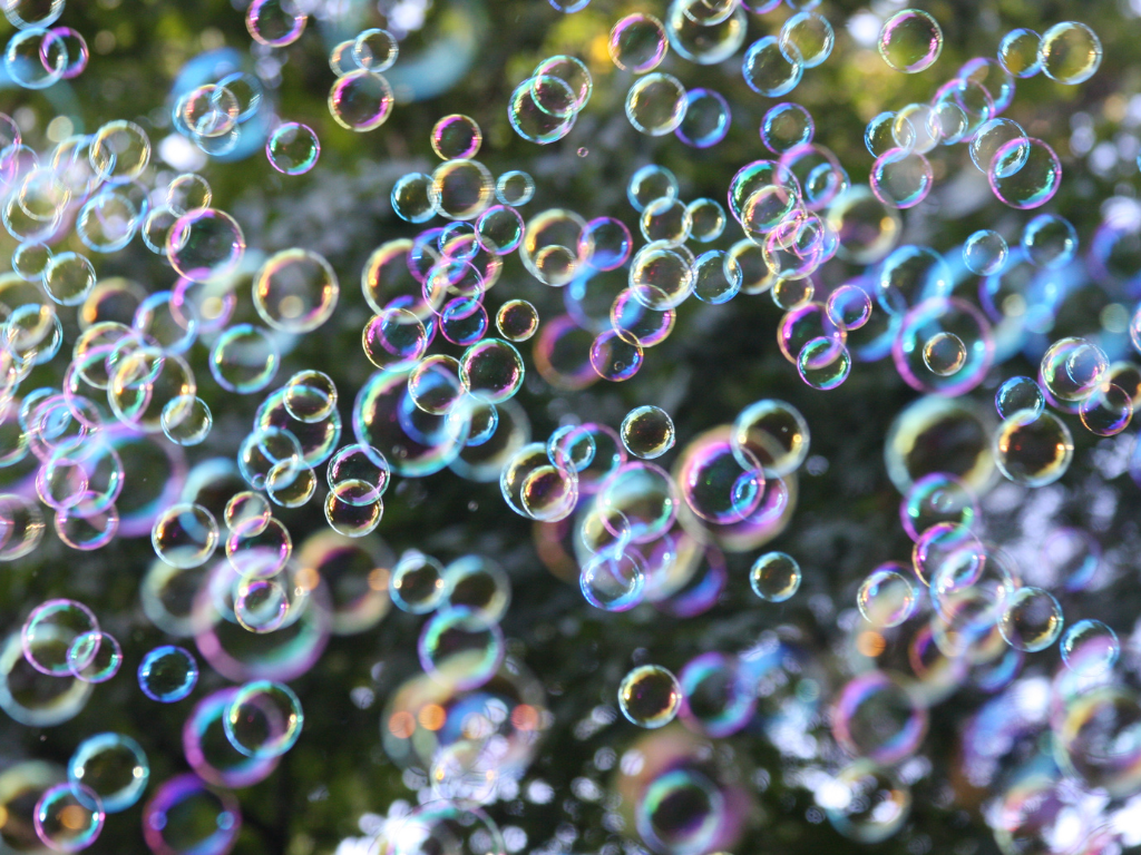 lots of bubbles