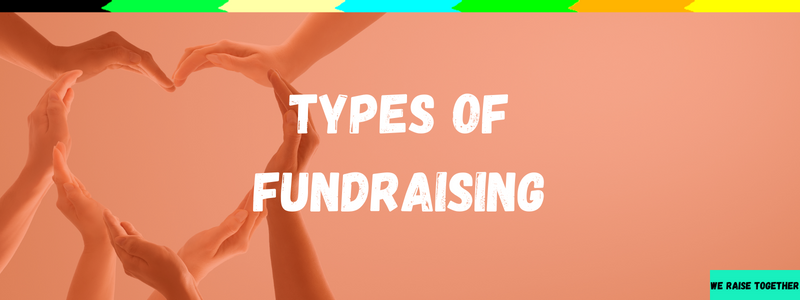 types of fundraising