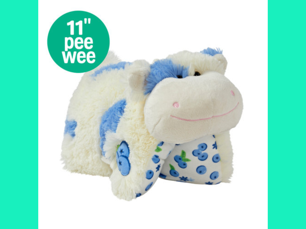 Blueberry Cow Pillow Pet