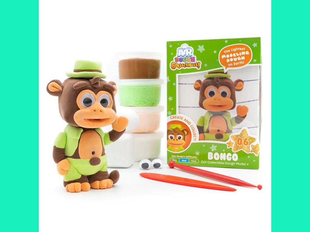 Bongo The Monkey Air Dough Collectible