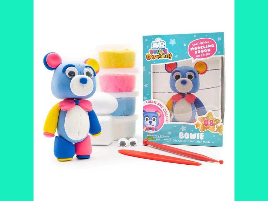 Bowie The Bear Air Dough Collectible