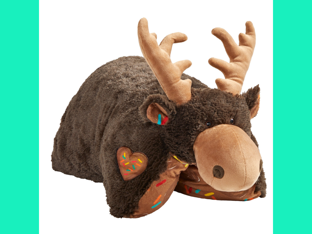 Chocolate Moose Pillow Pet