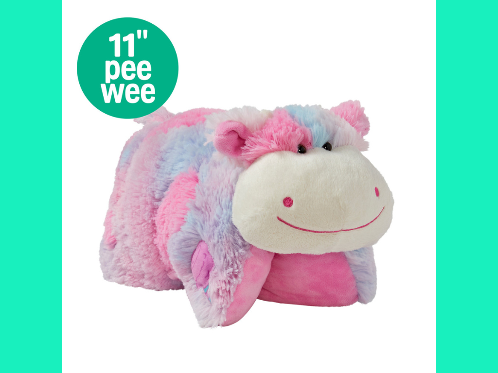 Cotton Candy Cow Pillow Pet