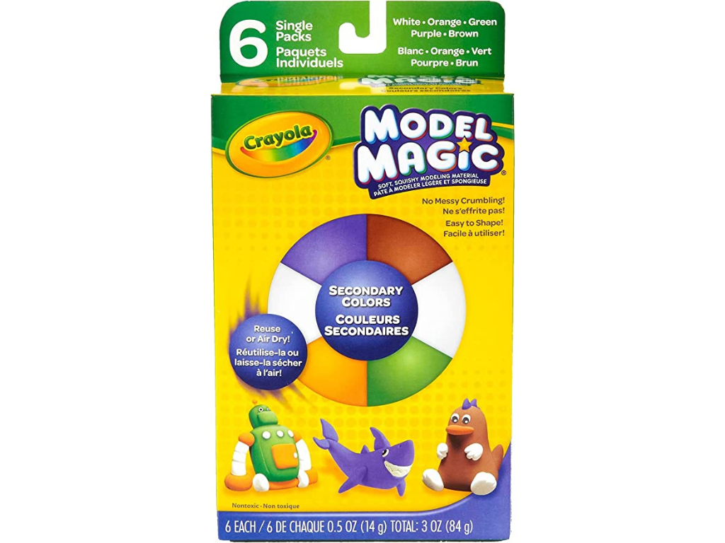 Crayola Air Dry Clay Model Magic Secondary Colors