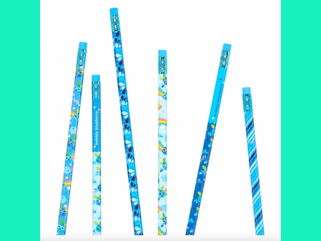 Everything Smells Blueberry Scented Pencil Designs
