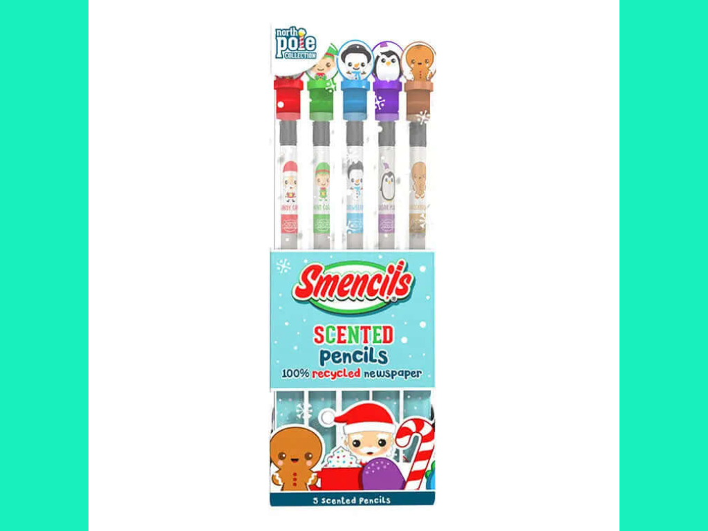 Holiday Smencils 5-Pack