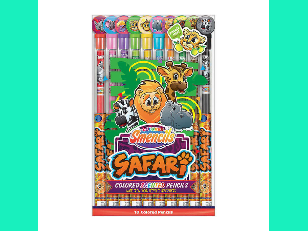 Safari Smencils 10-Pack