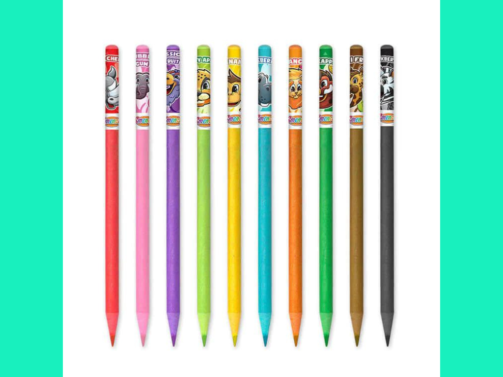 Scented colored pencils