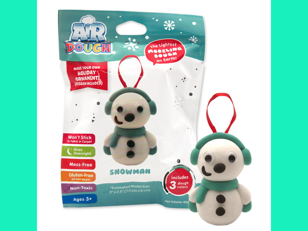 Snowman Air Dough