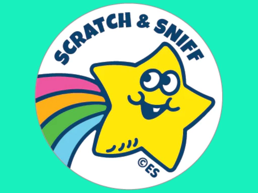 Solar System Scented Sticker