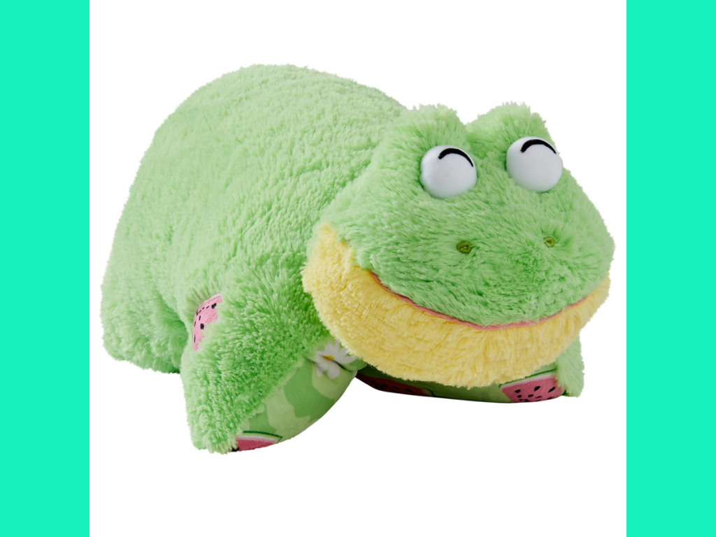 Watermelon Frog Pillow Pet