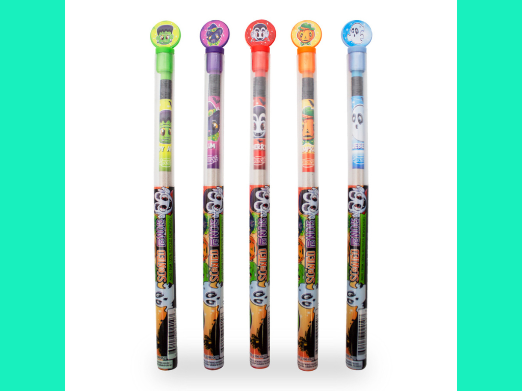 halloween smencils in tubes