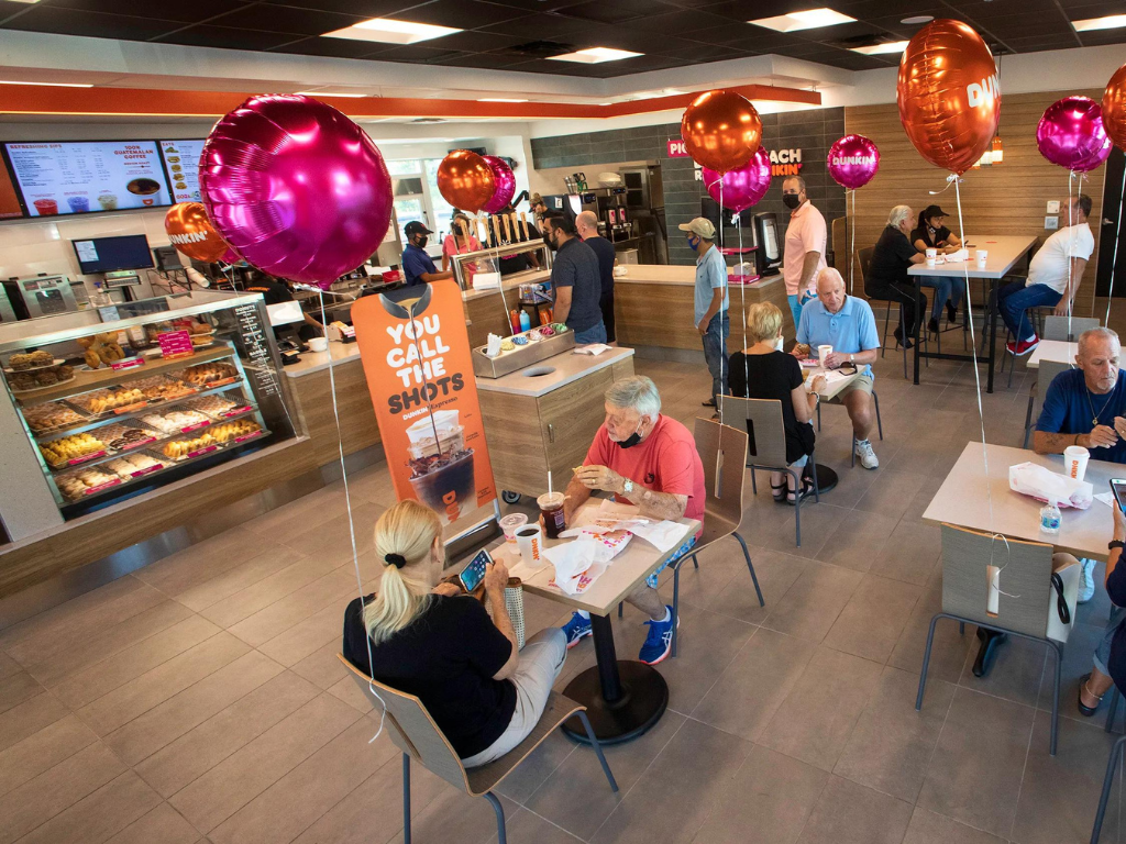 Dunkin Donuts Dine To Donate fundraiser