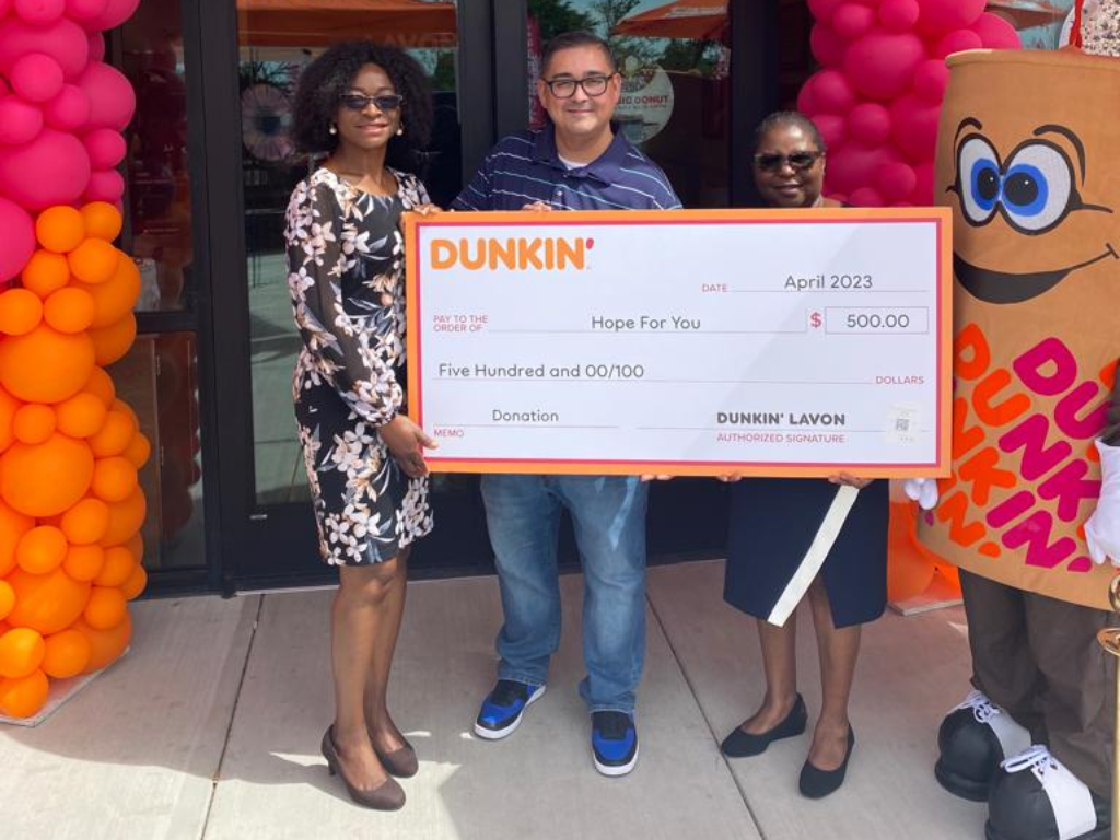 Dunkin Donuts Donation