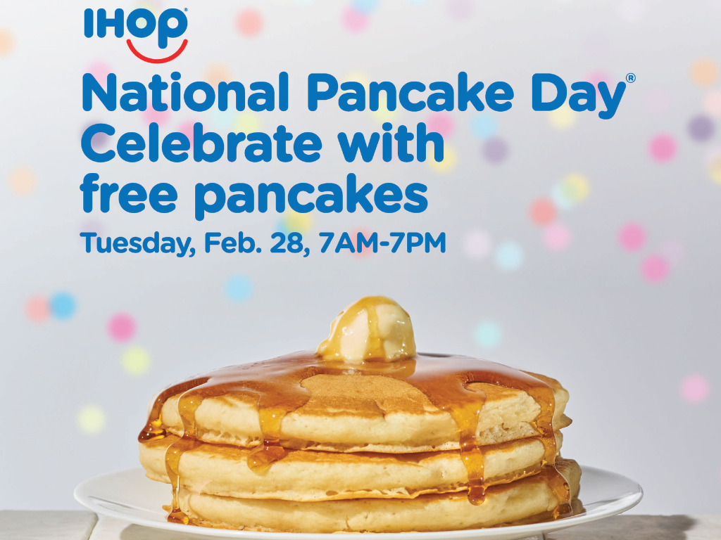 IHOP National Pancake Day Poster