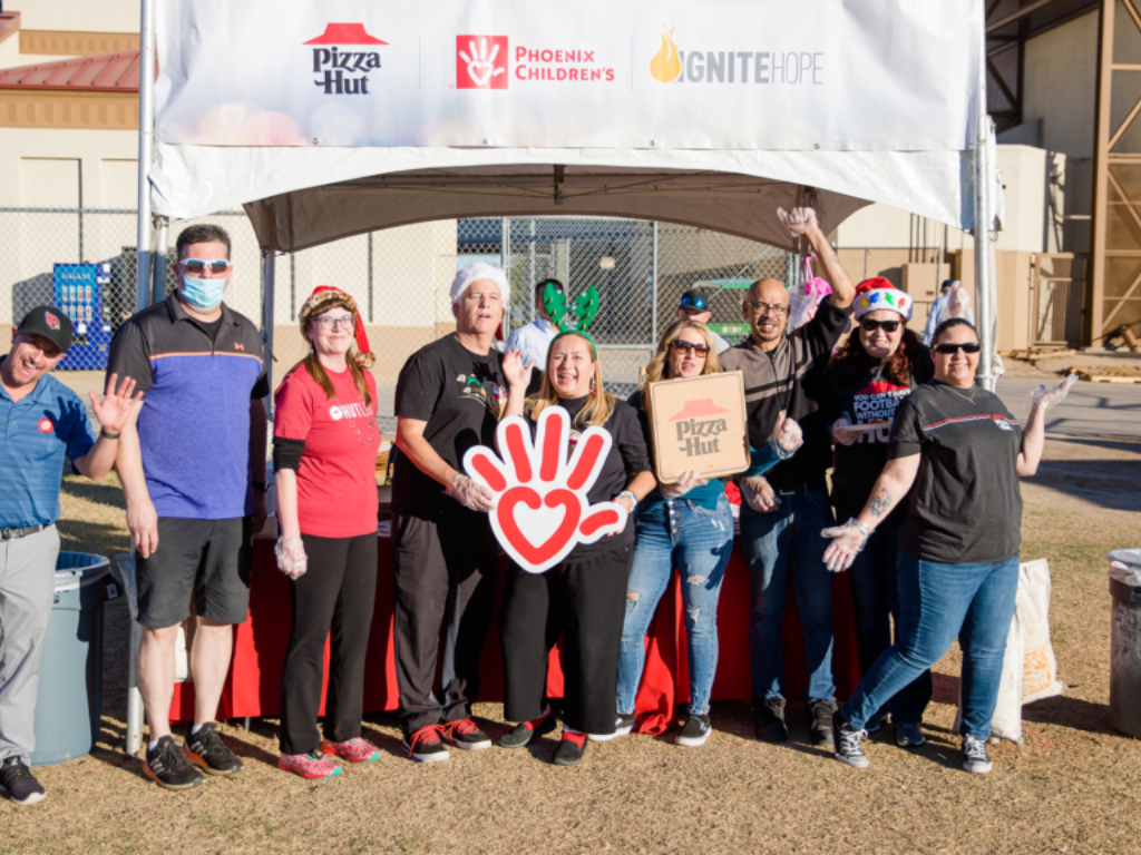 Pizza Hut charity event