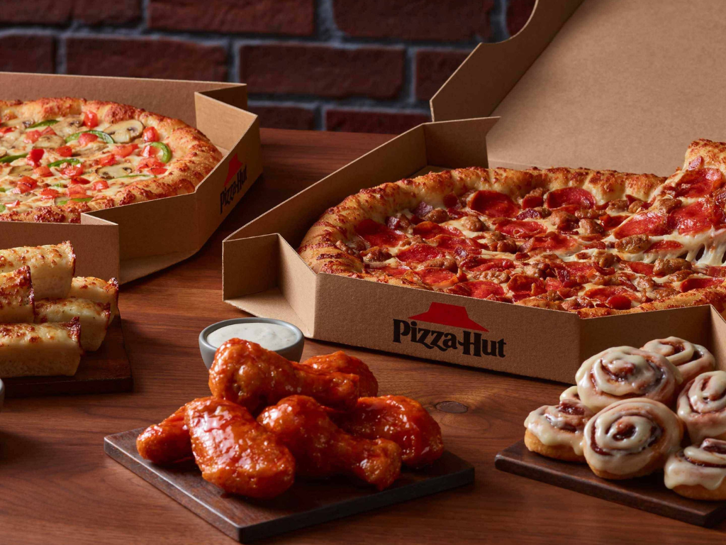 Pizza Hut food