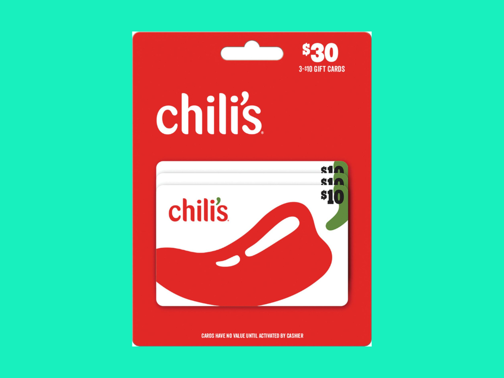 Chili's gift card