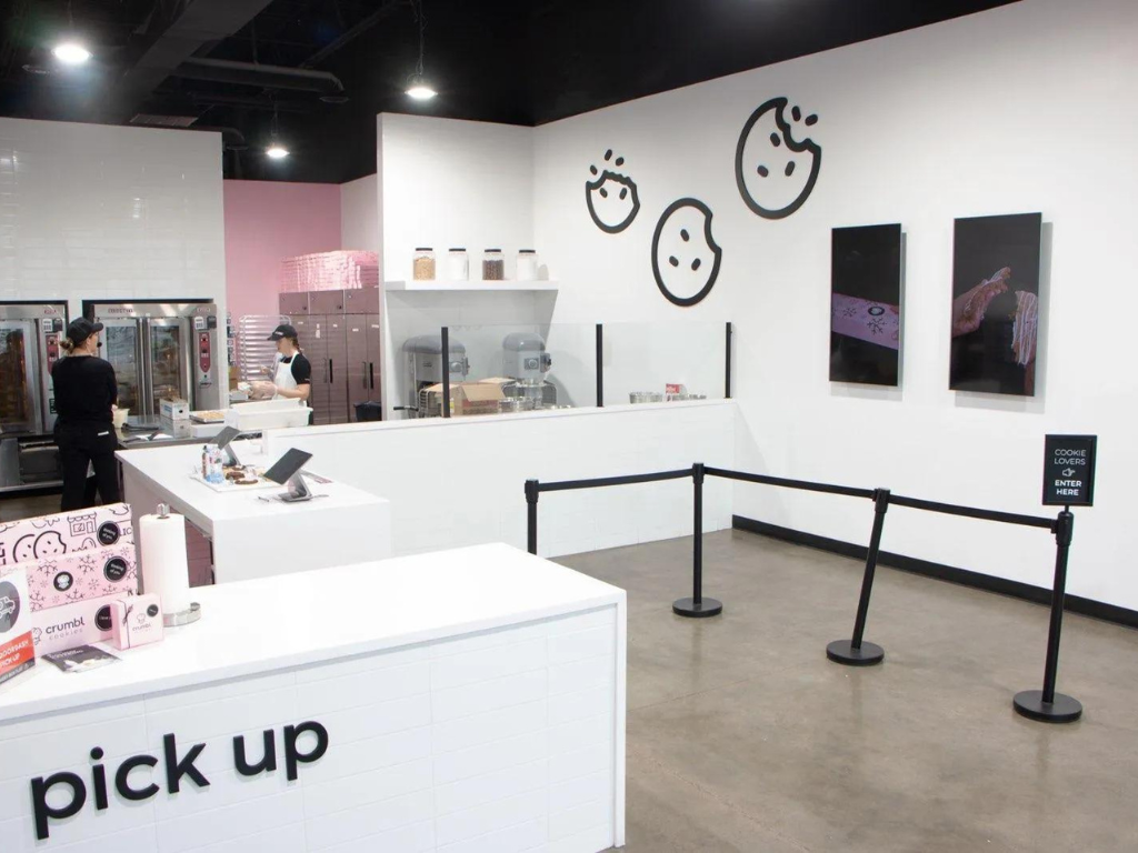 Crumbl Cookies store