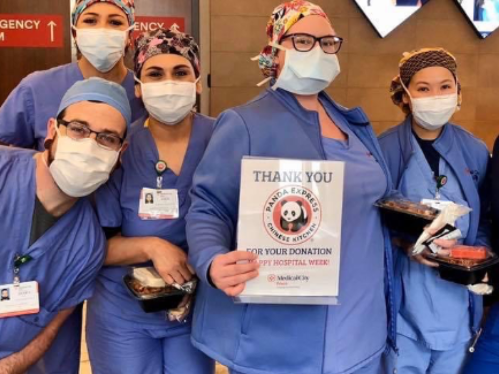 Panda Express donation