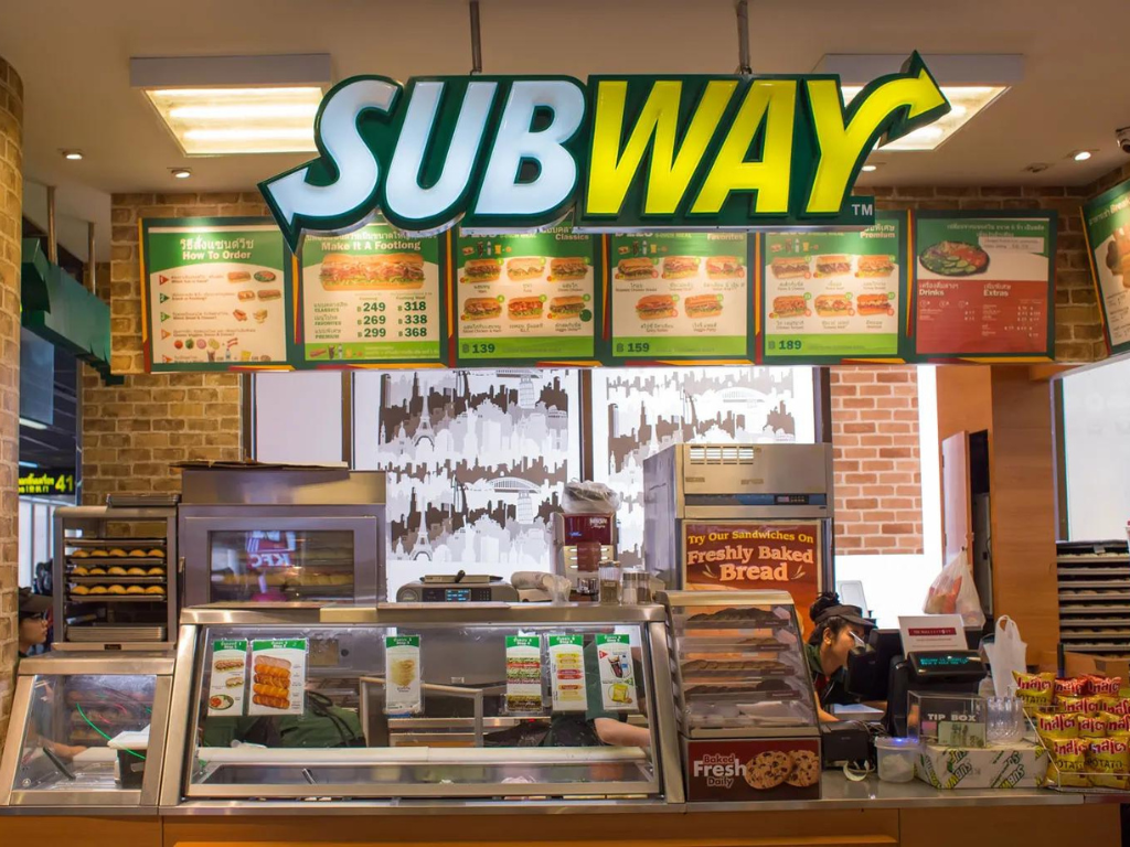 Subway sandwich shop